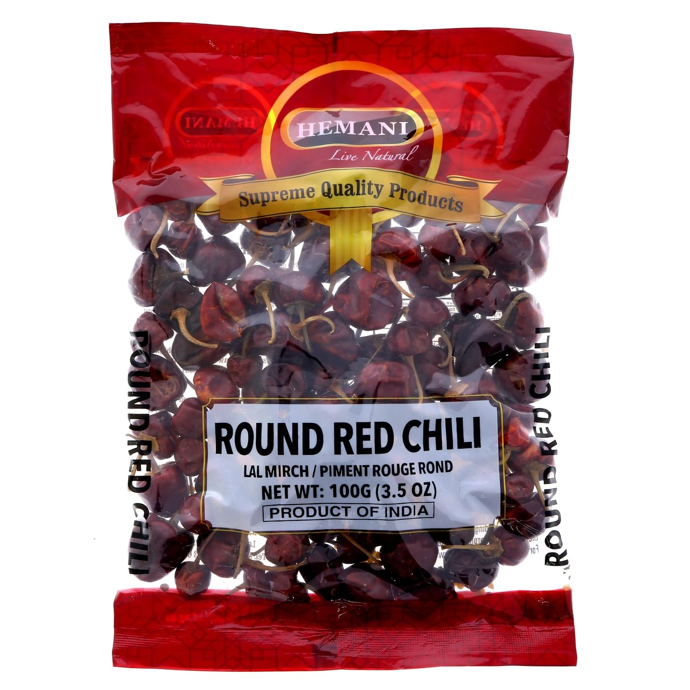 HEMANI Whole Chili Round 100g