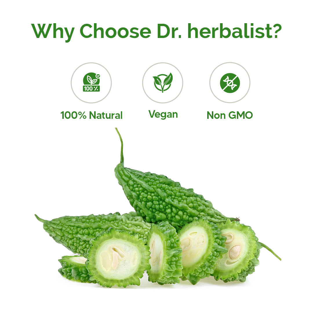 DR. HERBALIST Karela Bitter Melon Extract 400mg 60 Capsules
