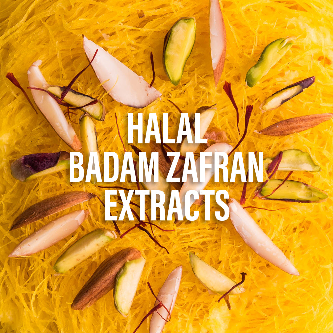 Hemani Badam Zafran Food Essence 25 ml Halal- Concentrated Almond Saffron Flavor for Indian Desserts, Recipes, and Traditional Sweets - Perfect for Kulfi, Barfi, Halwa, and More