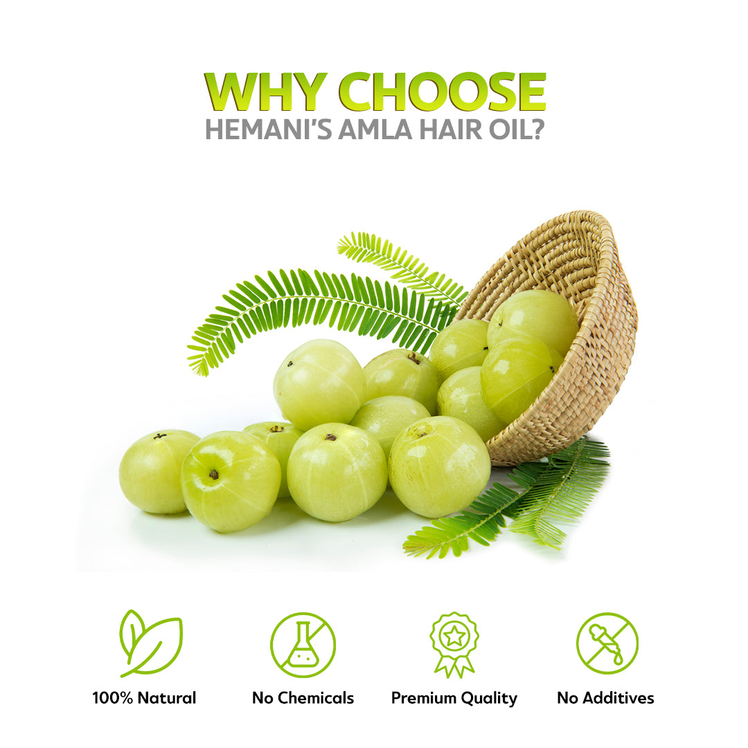 HEMANI Amla Oil Green 200mL