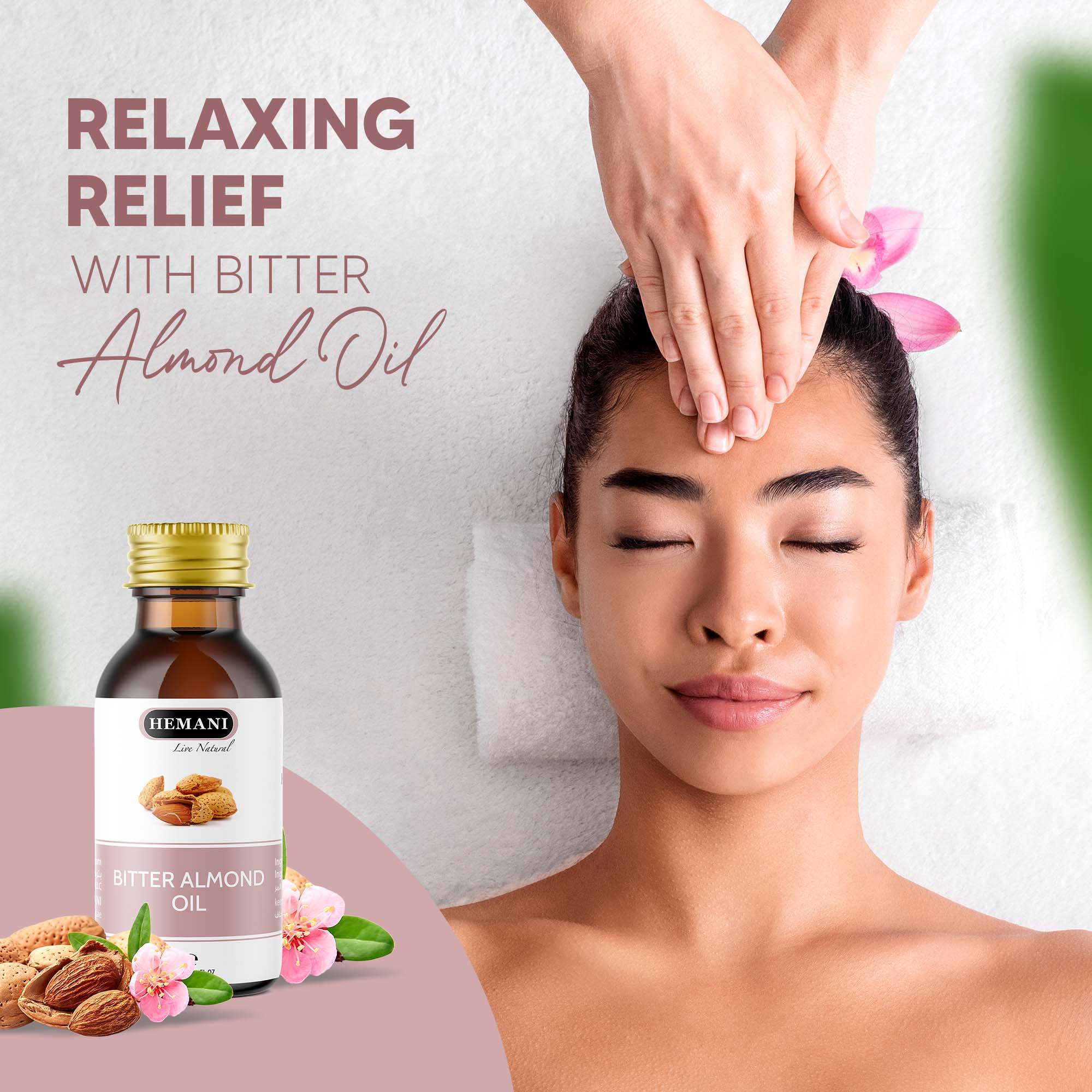 HEMANI Bitter Almond Oil 30mL