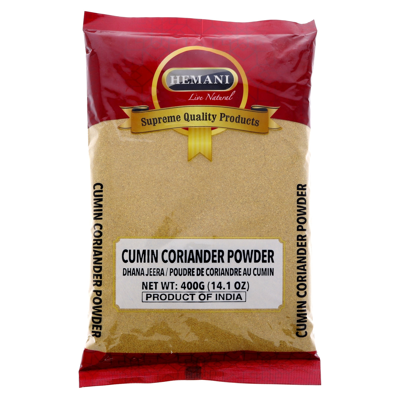 HEMANI Coriander Cumin Ground Blend (Dhana Jeeru Powder) 400g