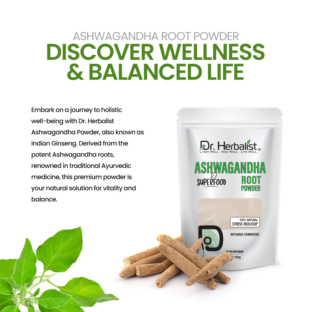 DR. HERBALIST Ashwagandha Powder 200g