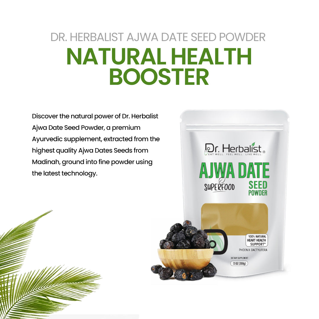 DR. HERBALIST Ajwa Date Seed Powder (200g)