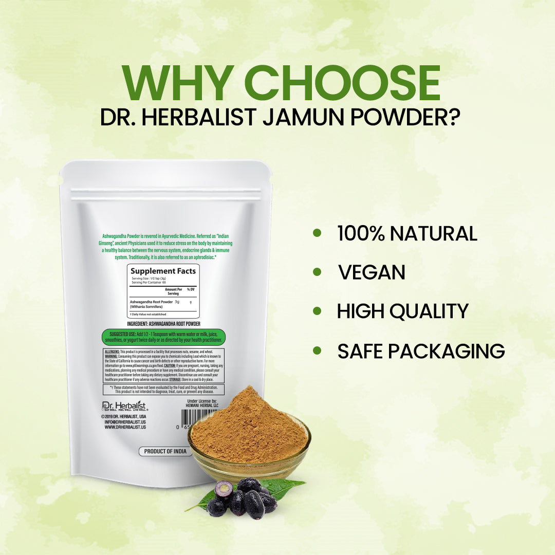 DR. HERBALIST Jamun Powder 200g