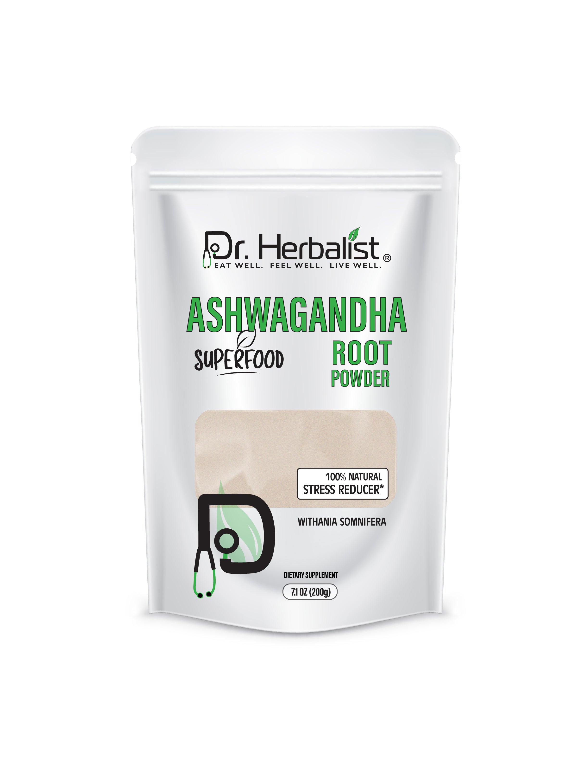 DR. HERBALIST Ashwagandha Powder 200g