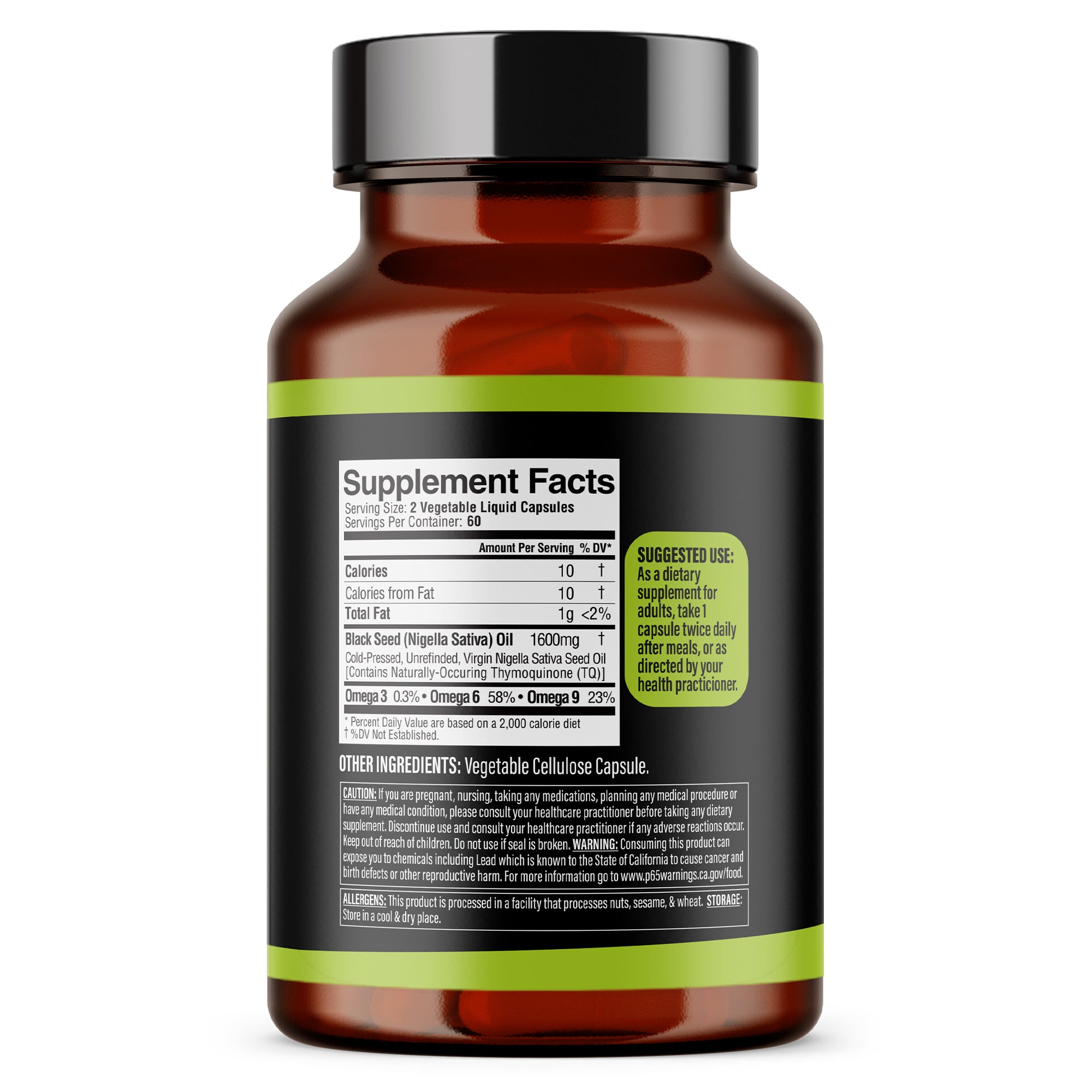 Dr Herbalist Black Seed Oil 120 Capsules – Premium Black Seed Oil Supplement