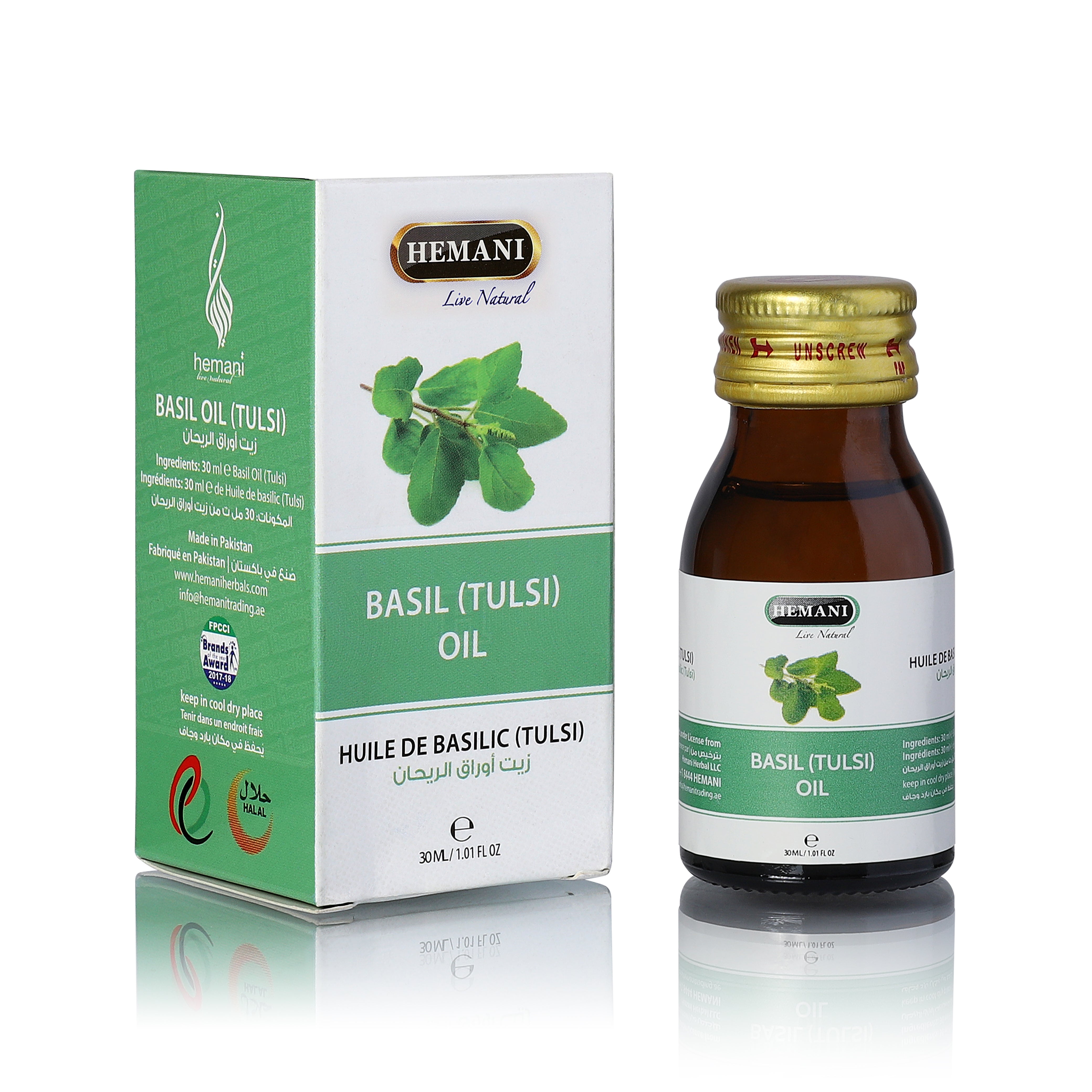 HEMANI Tulsi Oil 30mL