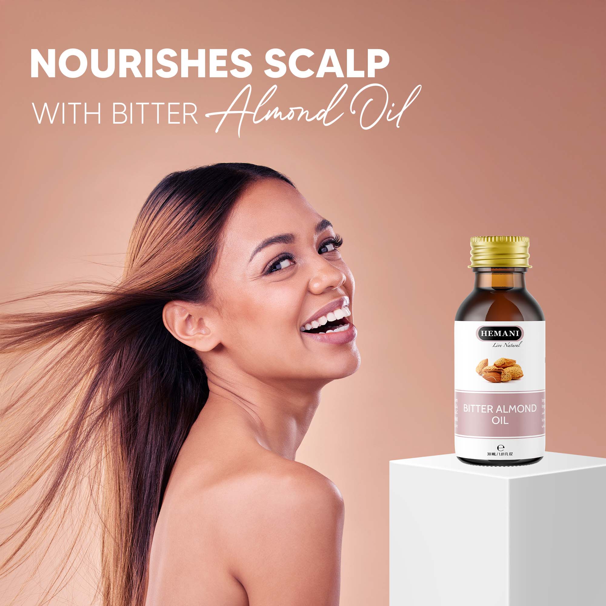 HEMANI Bitter Almond Oil 30mL