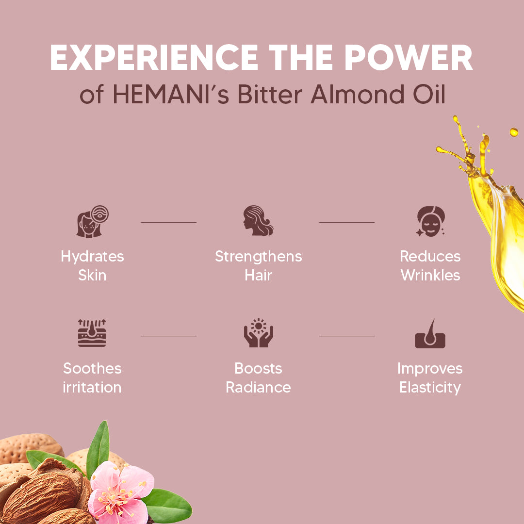 HEMANI Bitter Almond Oil 30mL