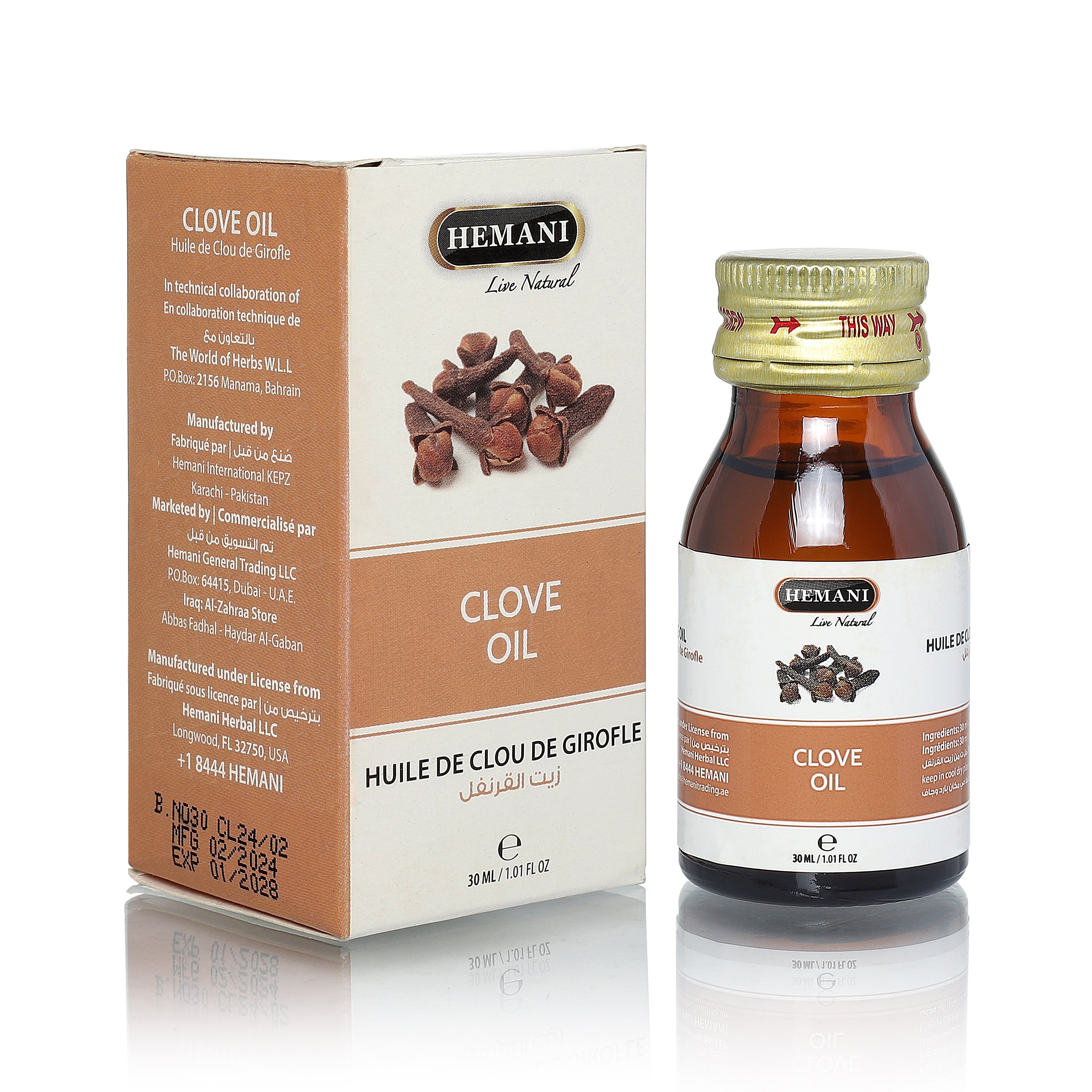 HEMANI Clove Oil 30mL