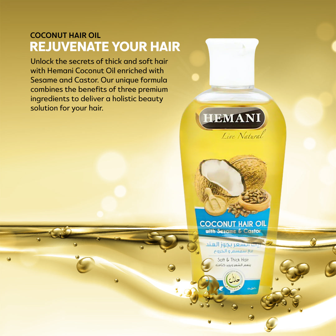 HEMANI Hair Oil Coconut 200mL