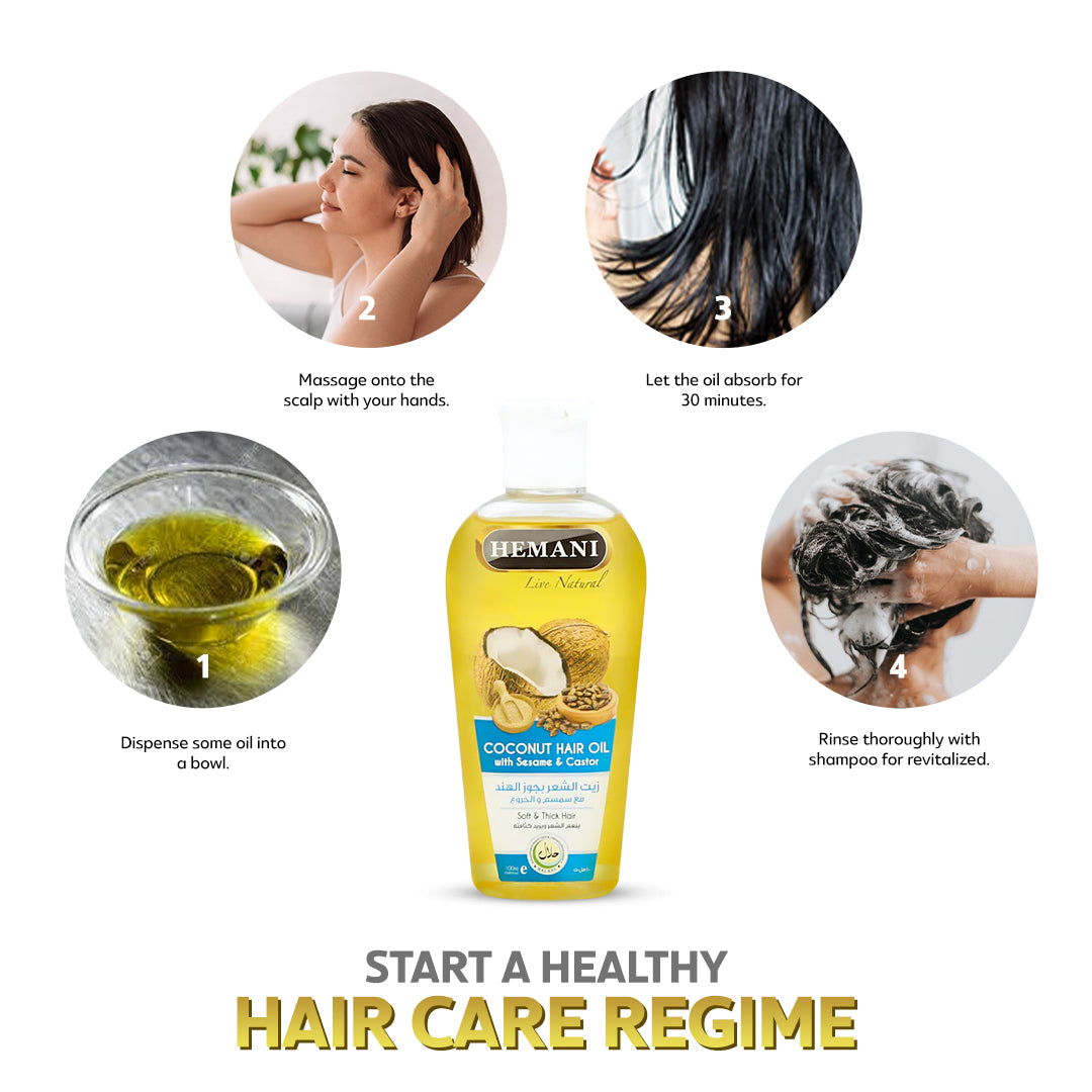 HEMANI Hair Oil Coconut 200mL