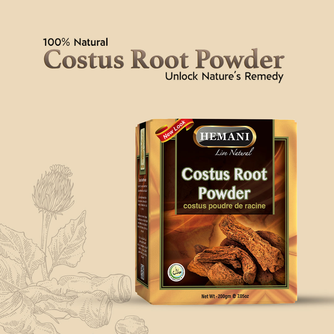 HEMANI Costus Root Powder 200g Box