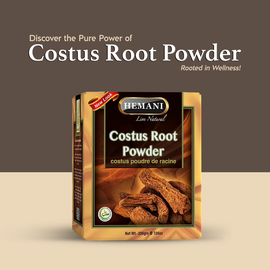 HEMANI Costus Root Powder 200g Box