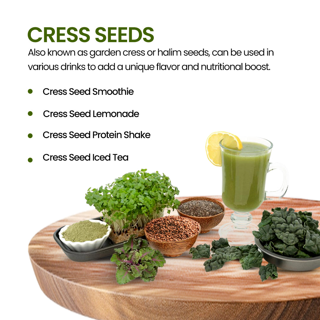 DR. HERBALIST Garden Cress Seeds 400g