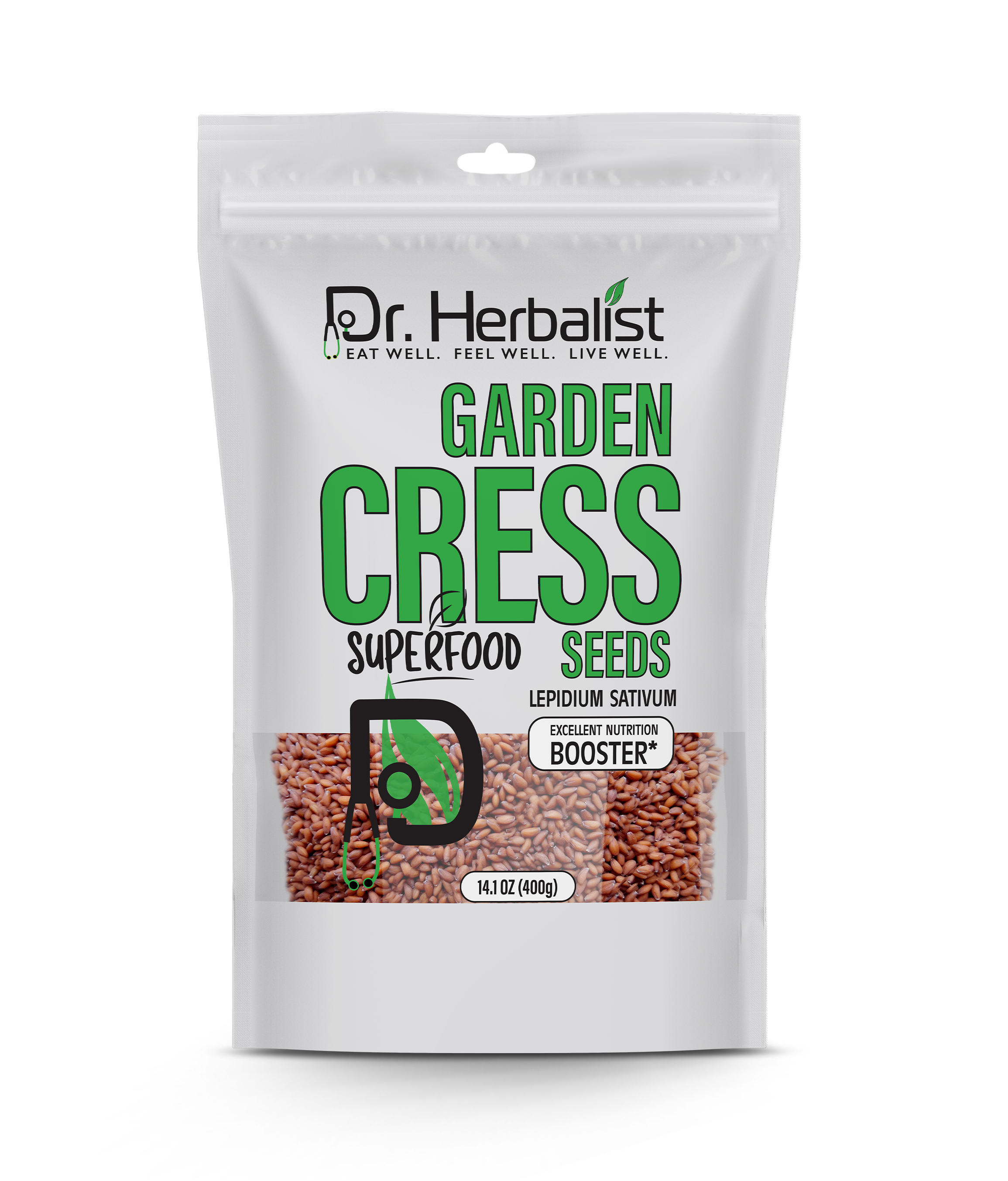 DR. HERBALIST Garden Cress Seeds 400g