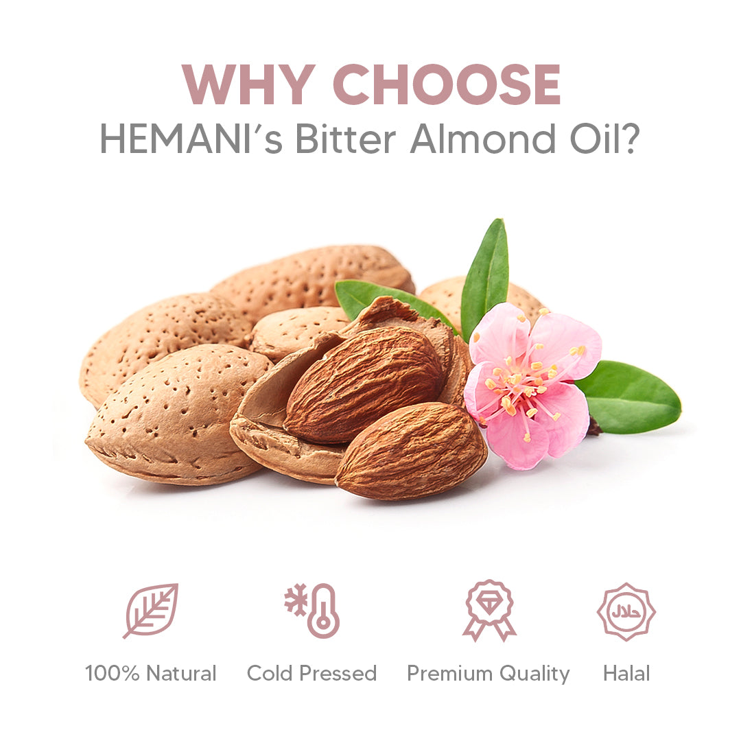 HEMANI Bitter Almond Oil 30mL