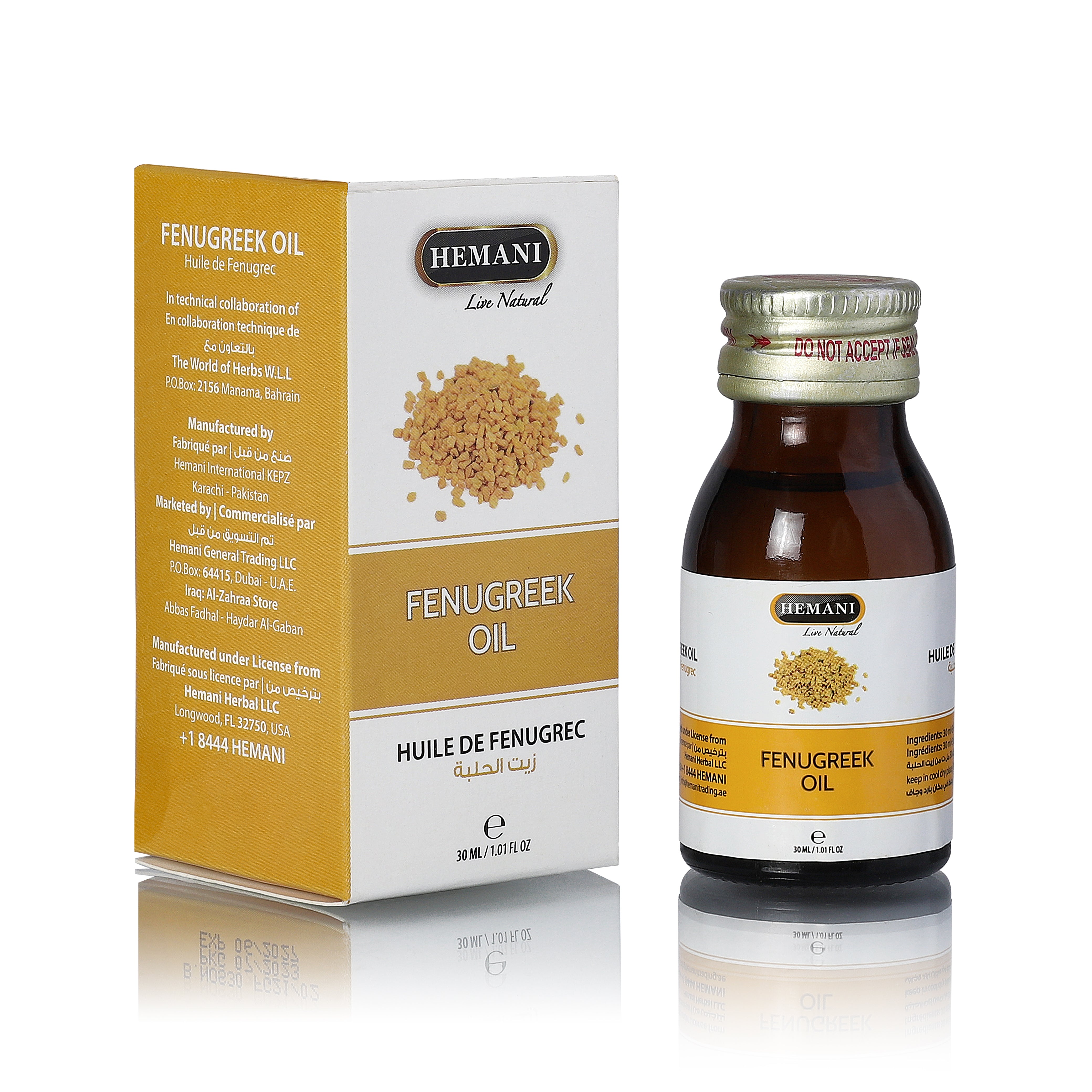 HEMANI Fenugreek Oil 30mL