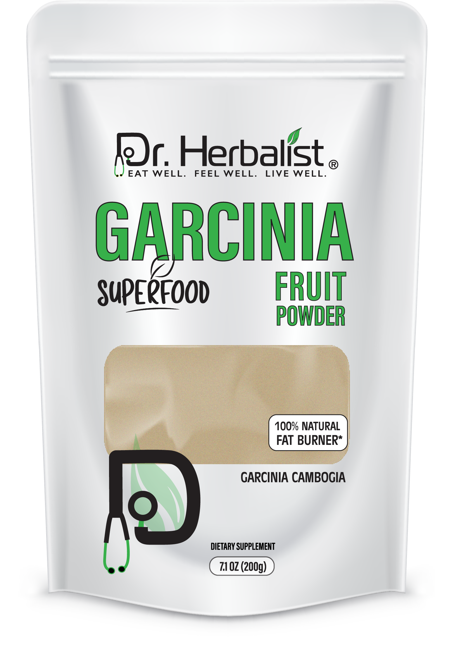 DR. HERBALIST Garcinia Powder 200g