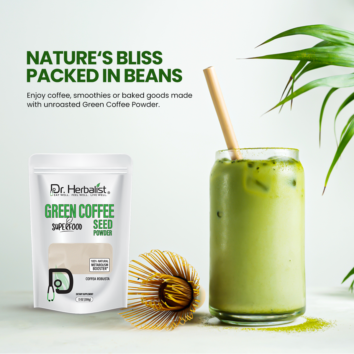 DR. HERBALIST Green Coffee Powder 200g