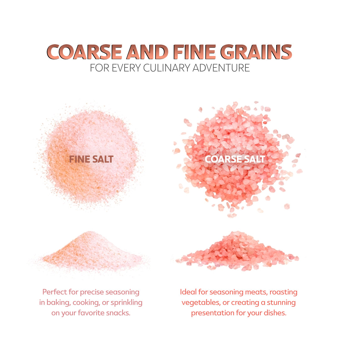 Virgin Himalayan Pink Salt 400g Coarse - Jar