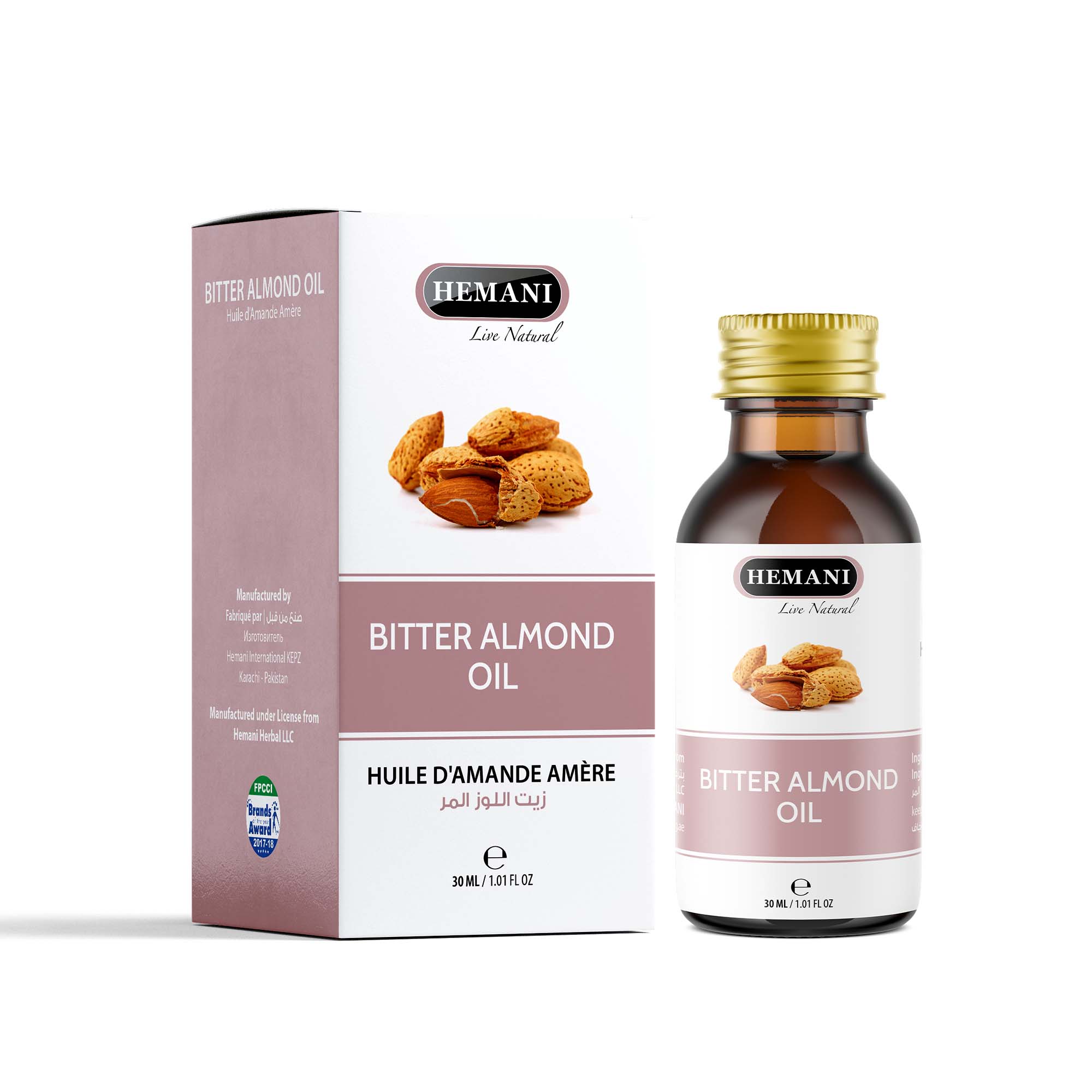 HEMANI Bitter Almond Oil 30mL