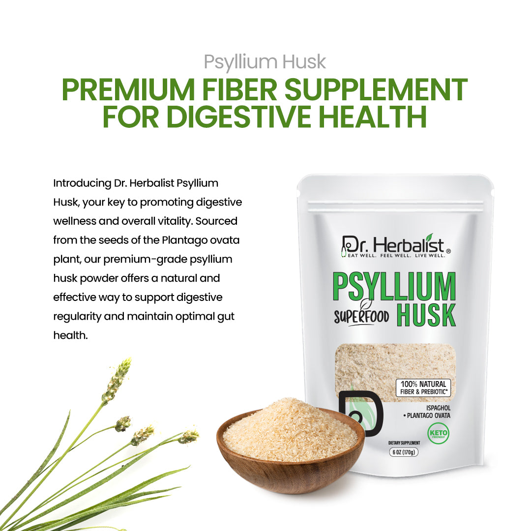 DR. HERBALIST Psyllium Husk 170g