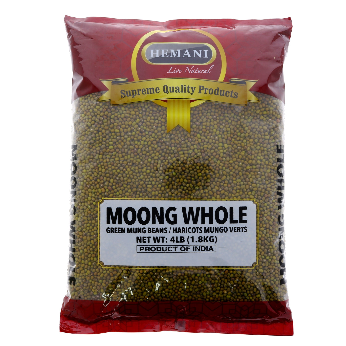 HEMANI Moong Whole 4LB