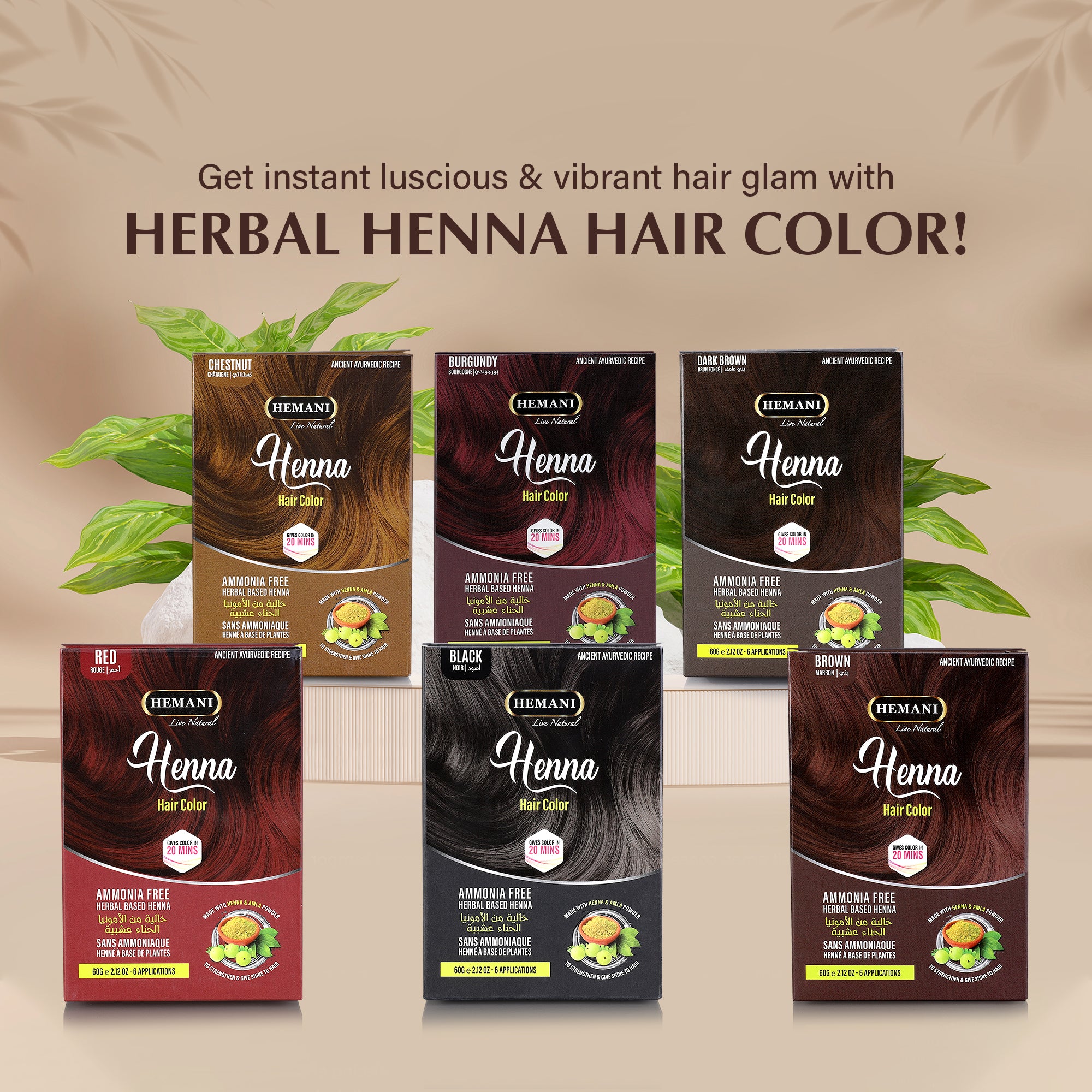 HEMANI Henna Brown 60g