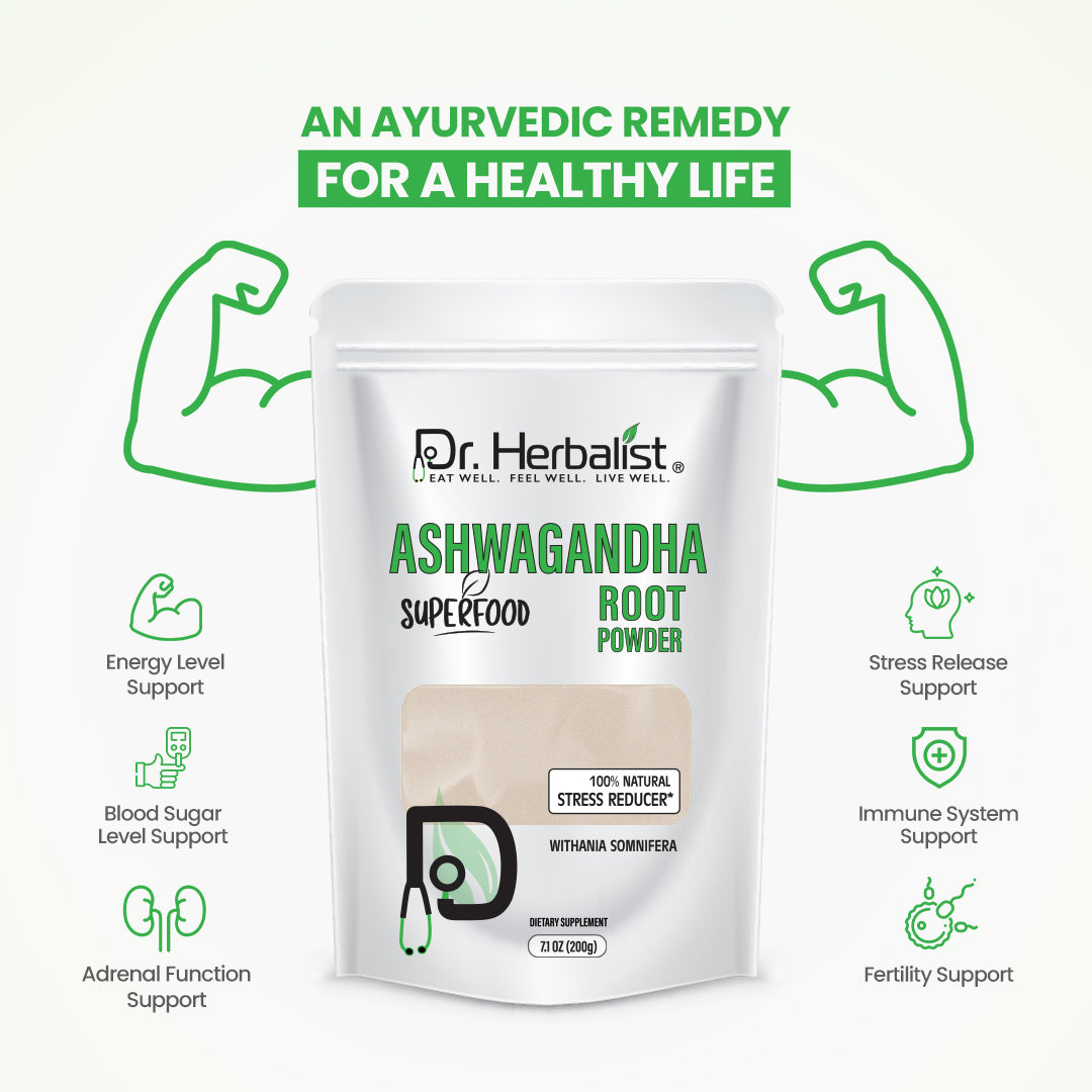 DR. HERBALIST Ashwagandha Powder 200g