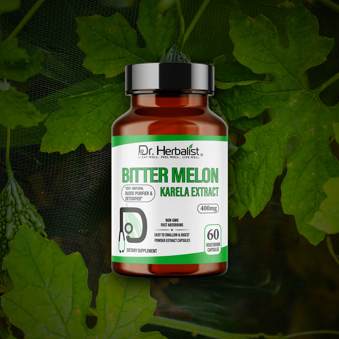 DR. HERBALIST Karela Bitter Melon Extract 400mg 60 Capsules