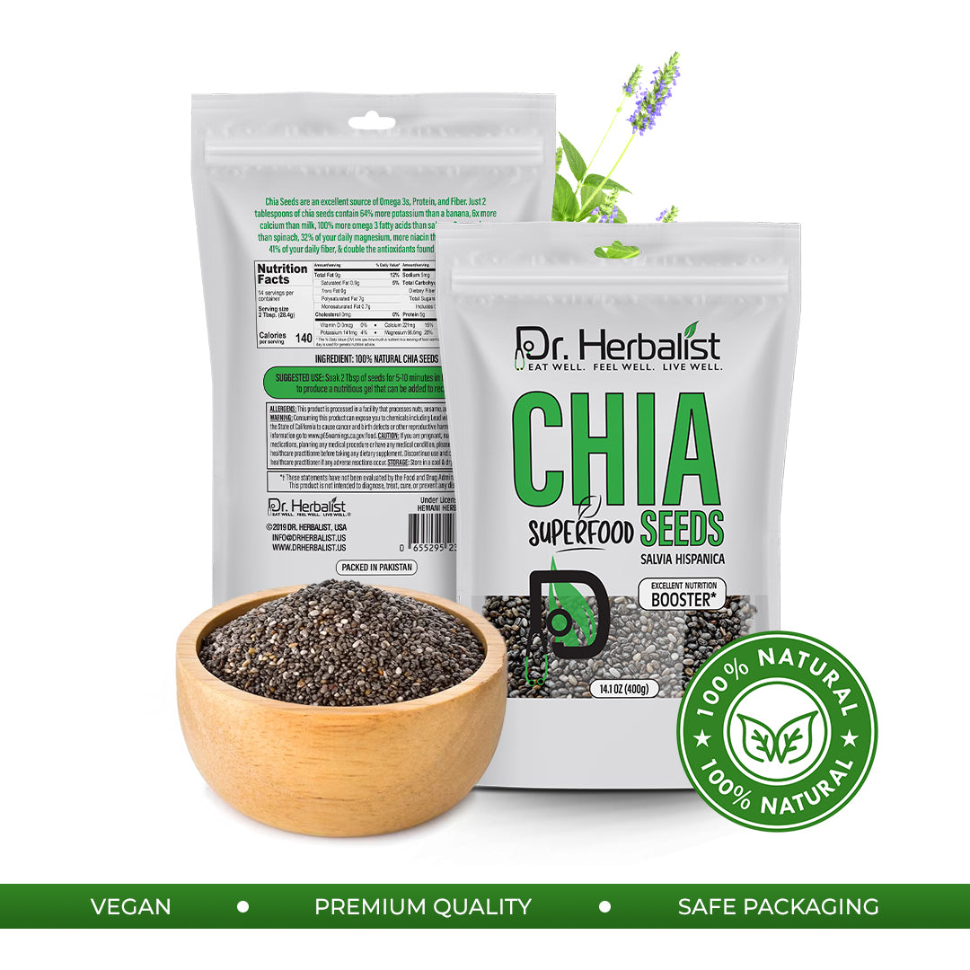 DR. HERBALIST Chia Seeds 400g