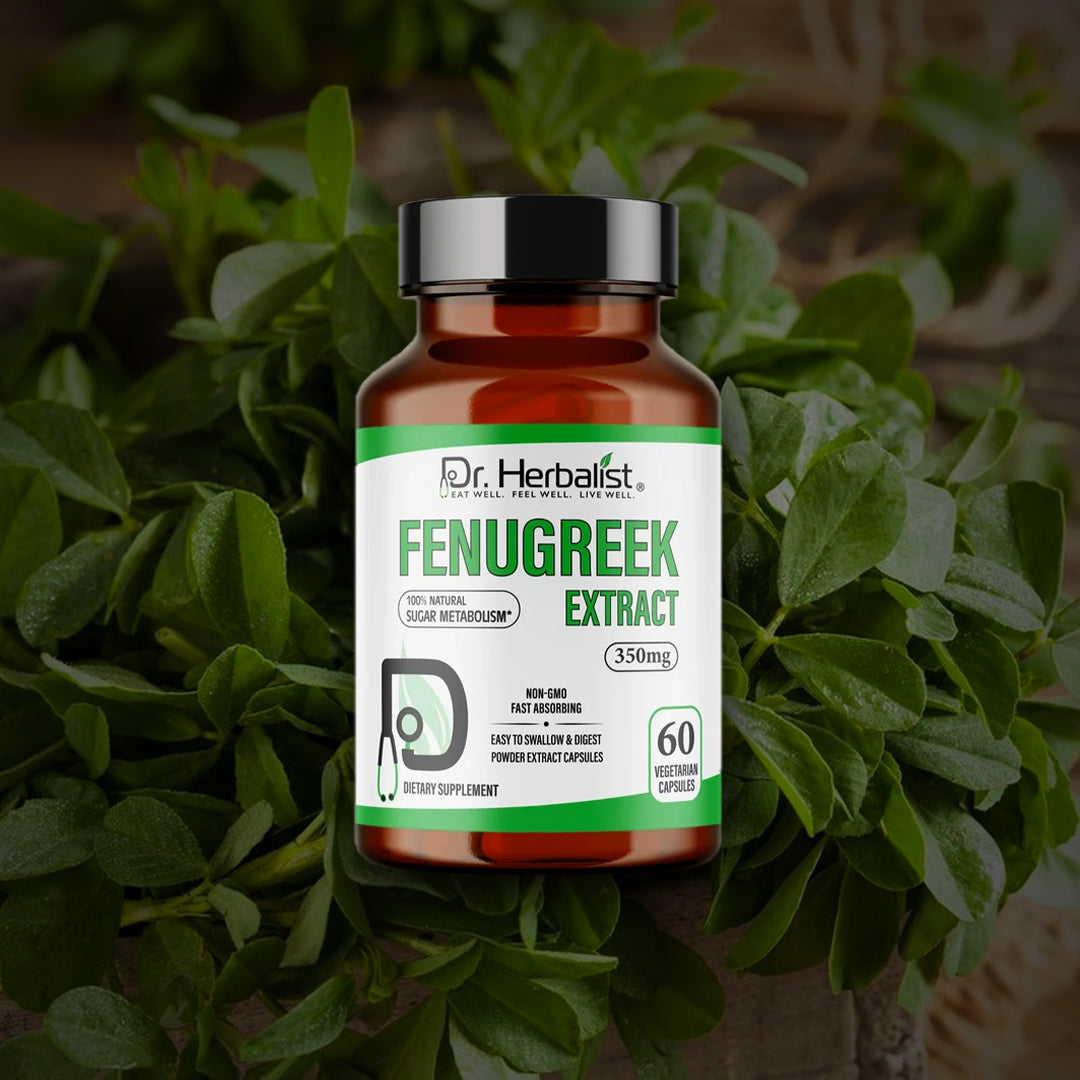 DR. HERBALIST Fenugreek Extract 350mg 60 Capsules