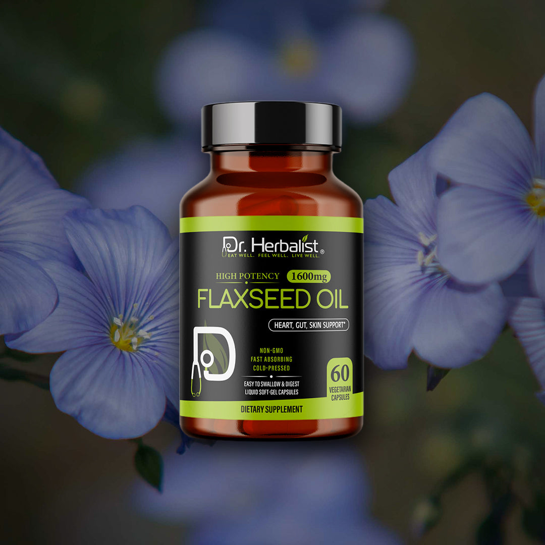 DR. HERBALIST Flaxseed Oil 60 Capsule 1600mg