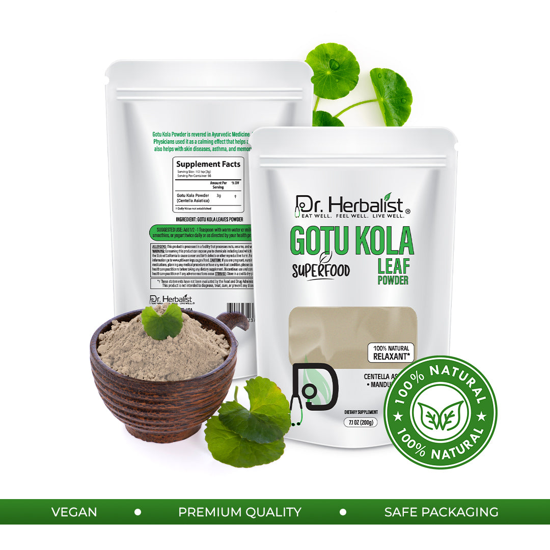 DR. HERBALIST Gotu Kola Powder 200g