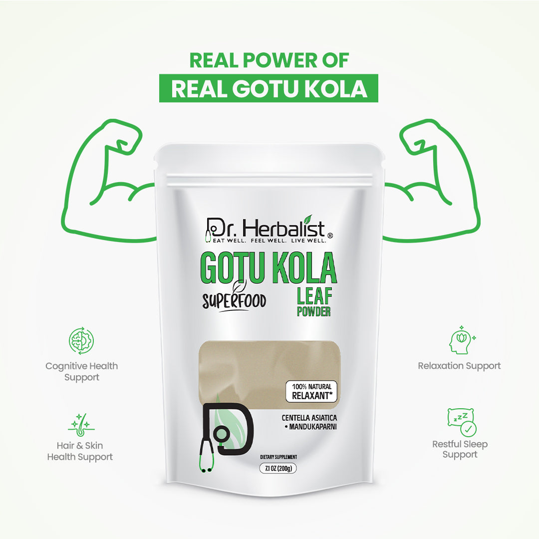 DR. HERBALIST Gotu Kola Powder 200g