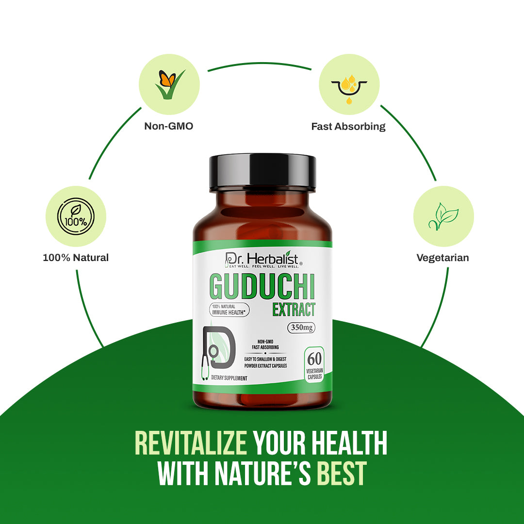 DR. HERBALIST Guduchi Extract 350mg 60 Capsules