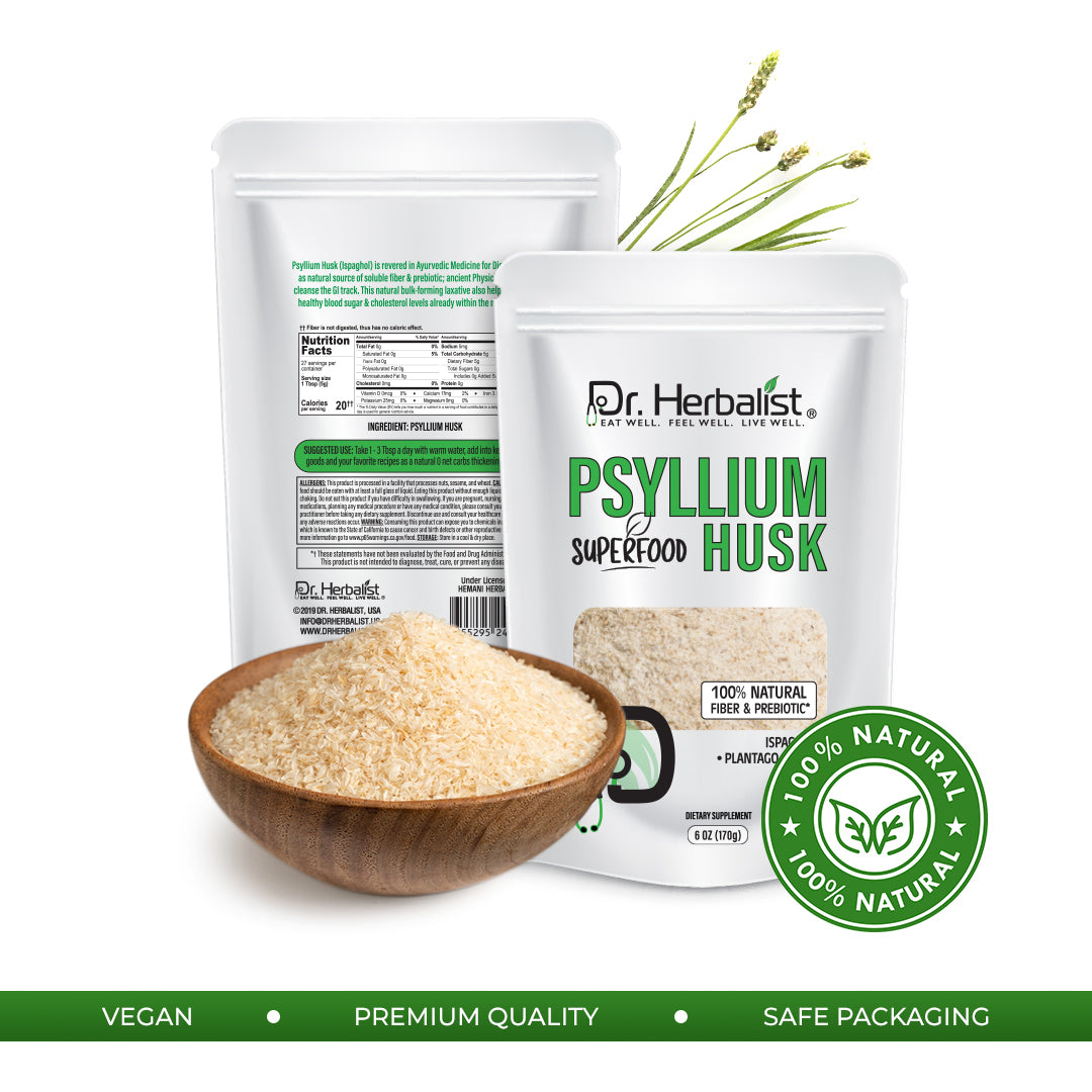 DR. HERBALIST Psyllium Husk 170g