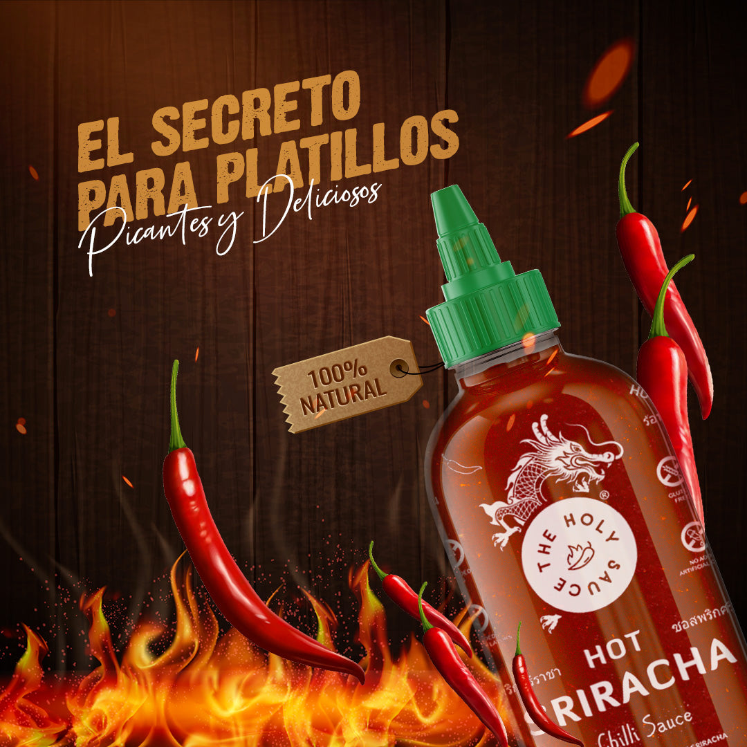 HOLY SAUCE Sriracha Chili Hot 300g