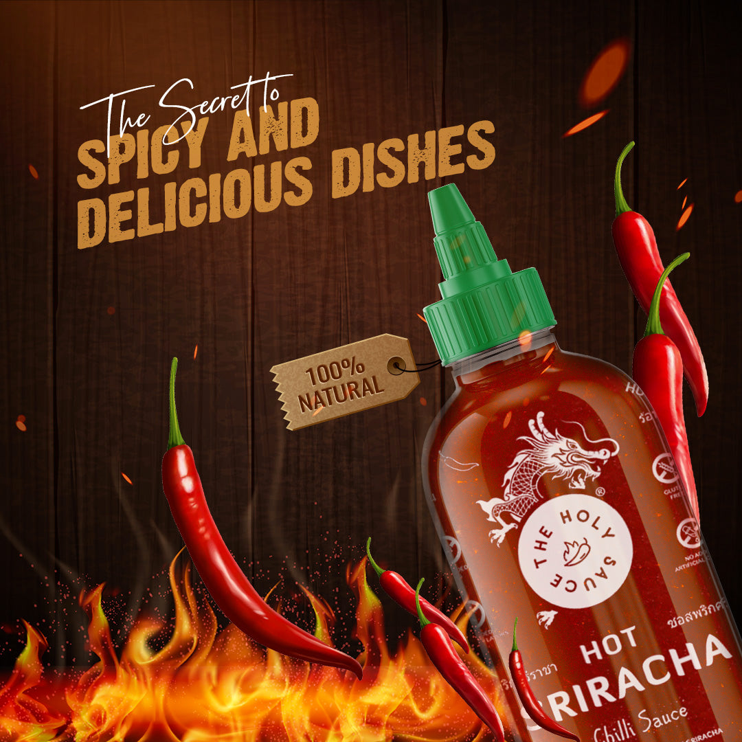 HOLY SAUCE Sriracha Chili Hot 300g