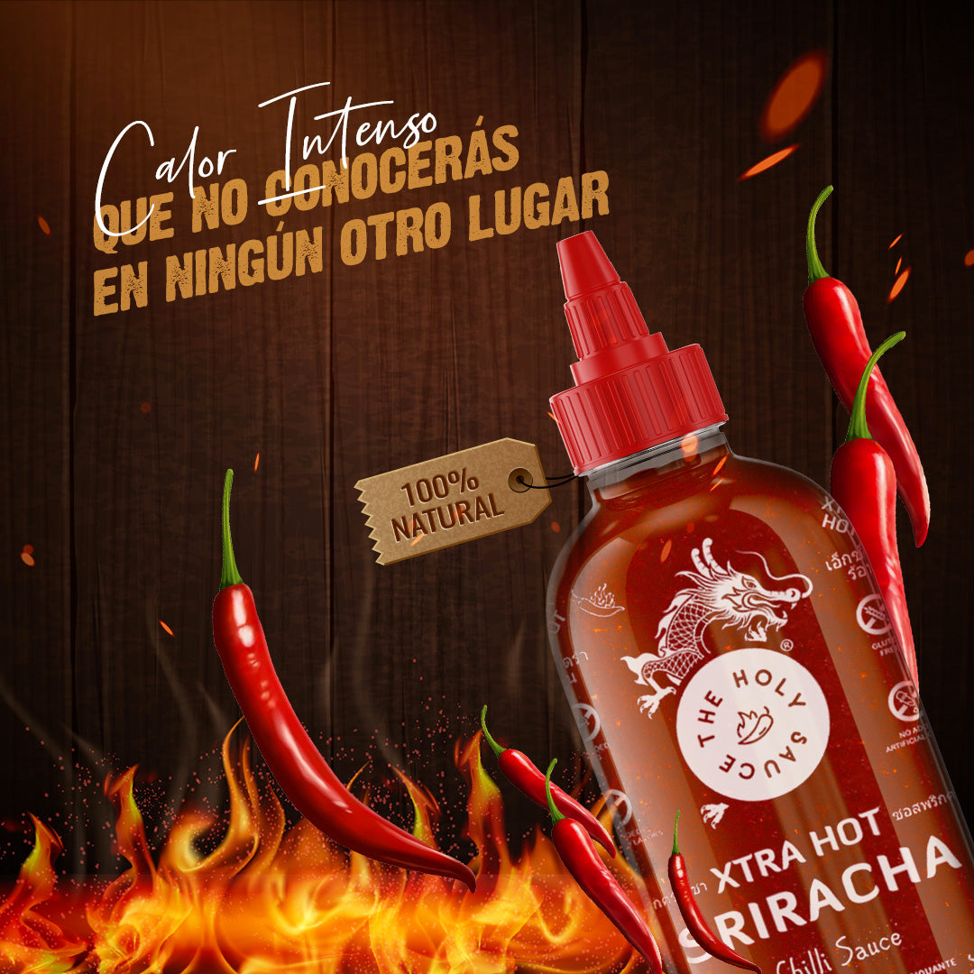 HOLY SAUCE Sriracha Chili Extra Hot 300g