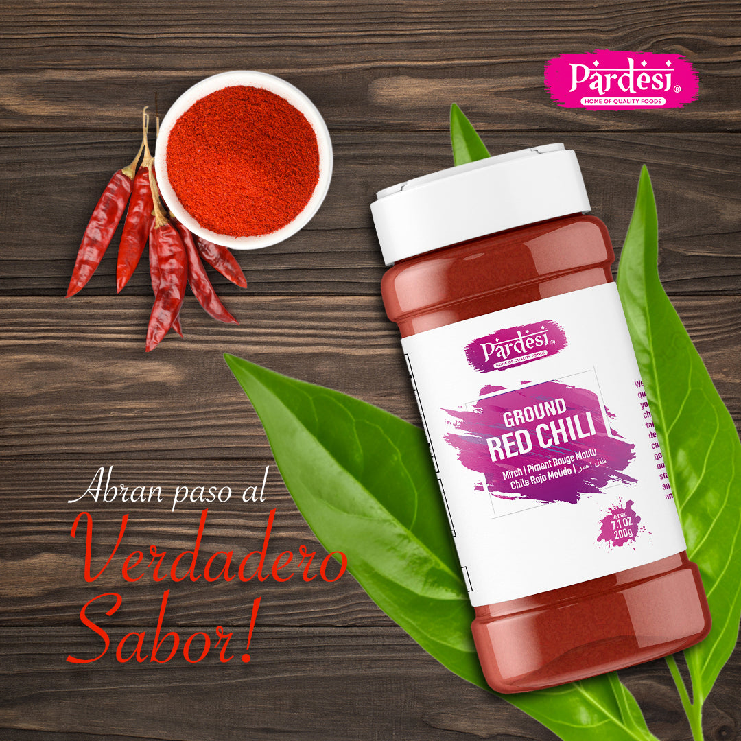 PARDESI Ground Red Chili 200g Jar