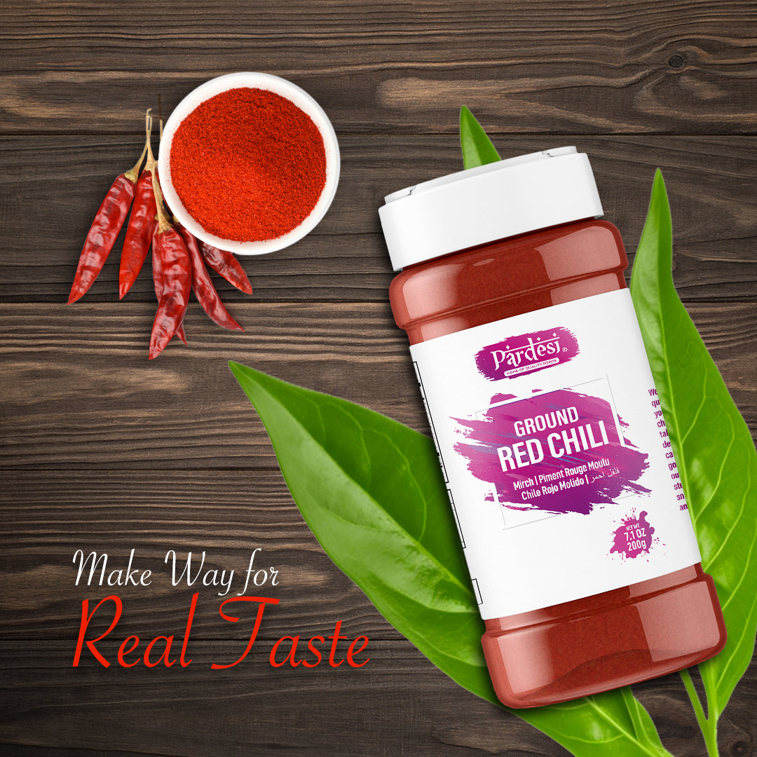 PARDESI Ground Red Chili 200g Jar