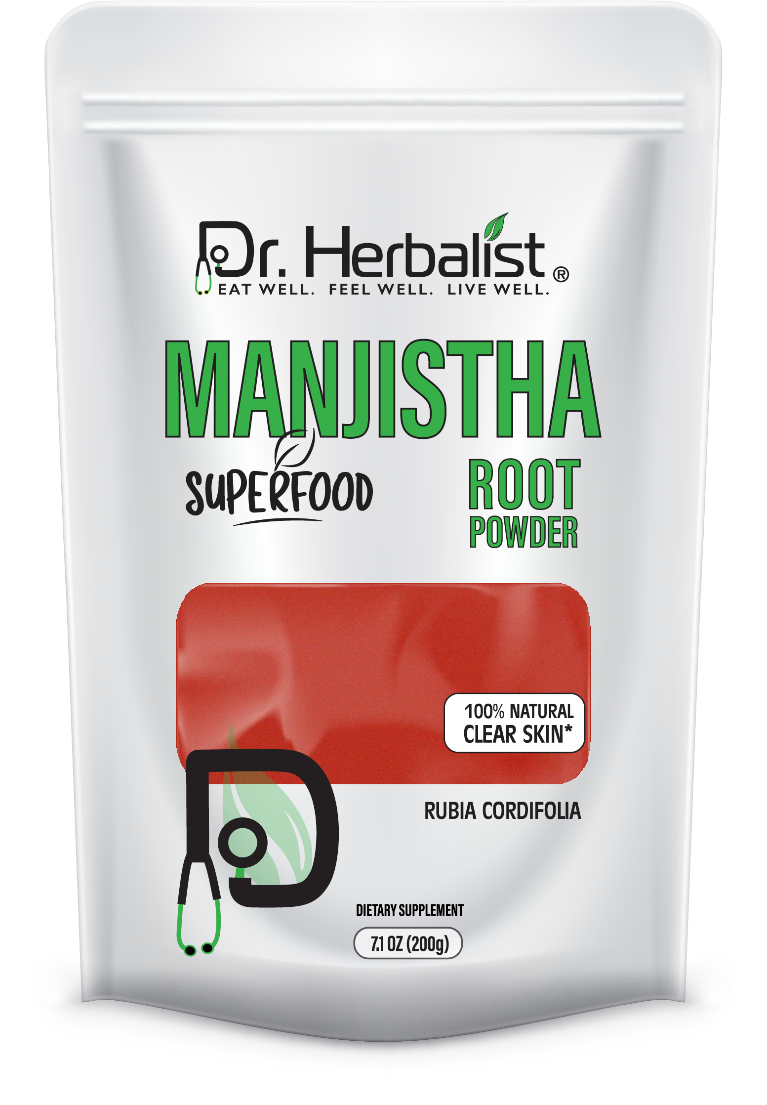 DR. HERBALIST Manjishta Powder 200g