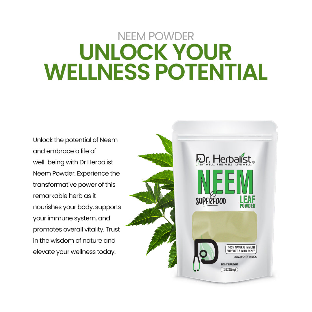 DR. HERBALIST Neem Powder 200g