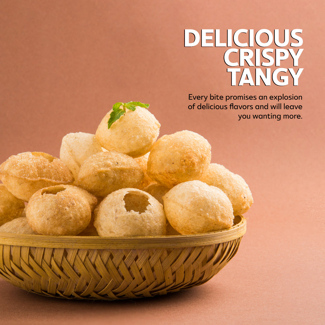 HEMANI Pani Puri Coins with Masala 400g