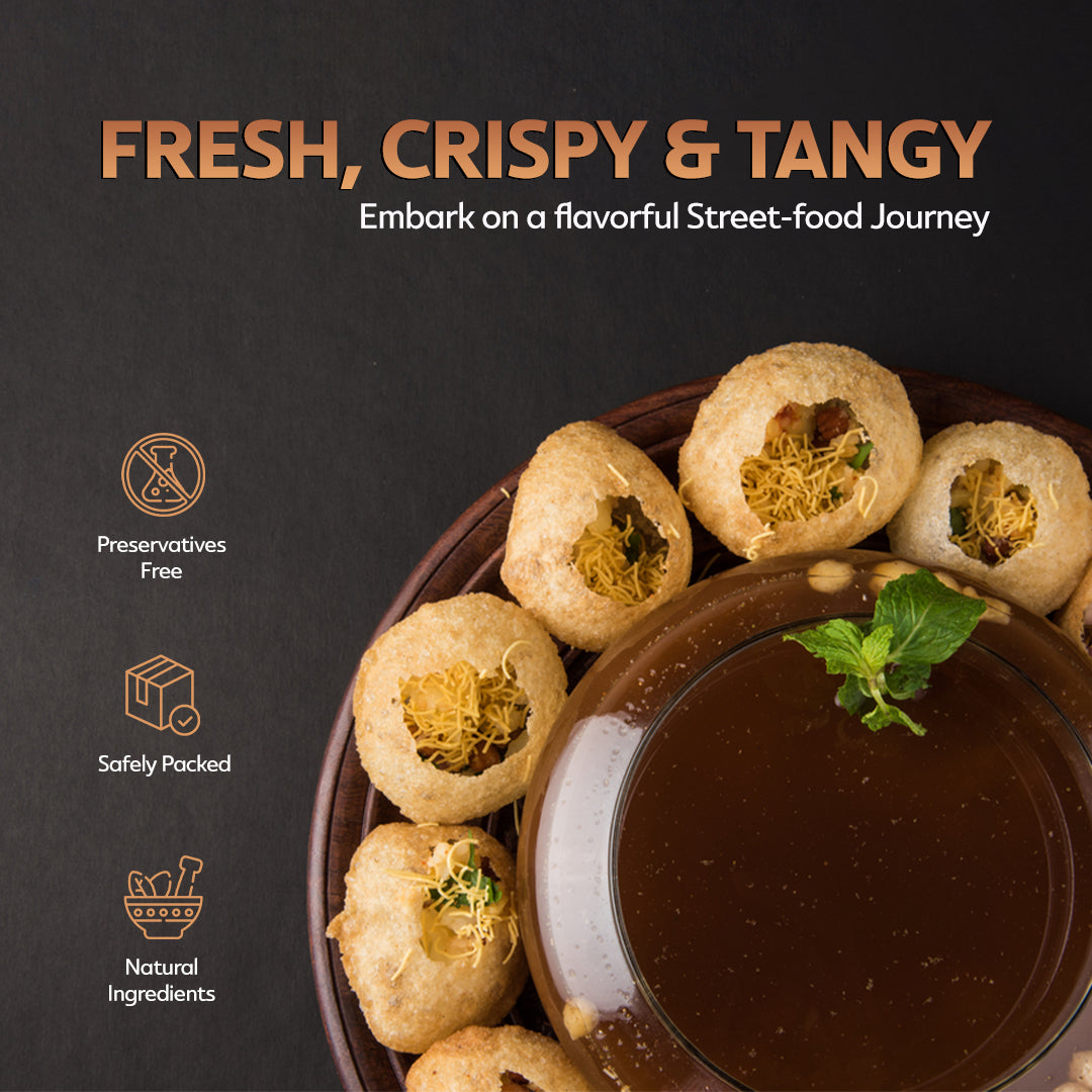 HEMANI Pani Puri Coins with Masala 400g