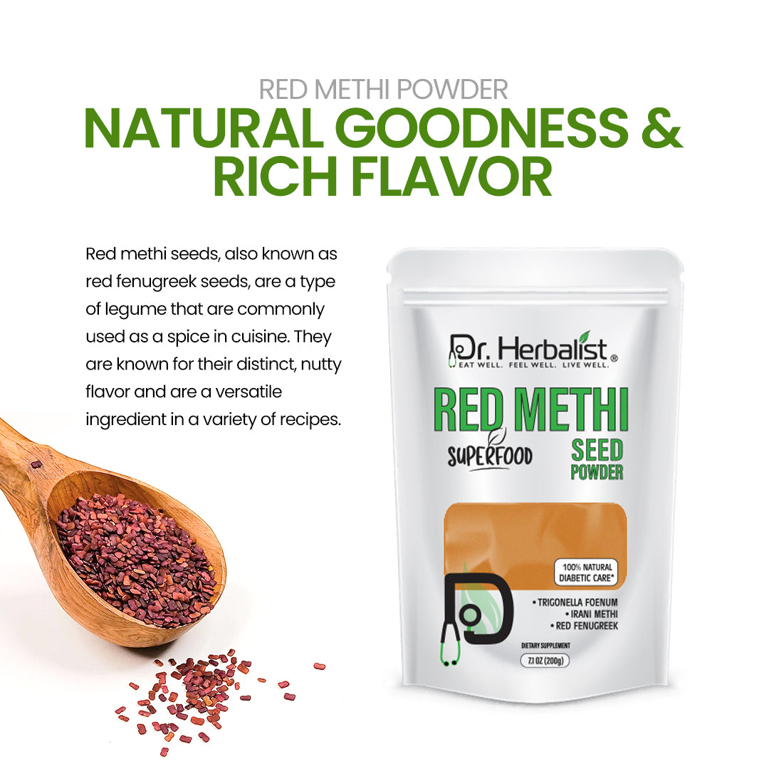 DR. HERBALIST Red Methi Powder 200g