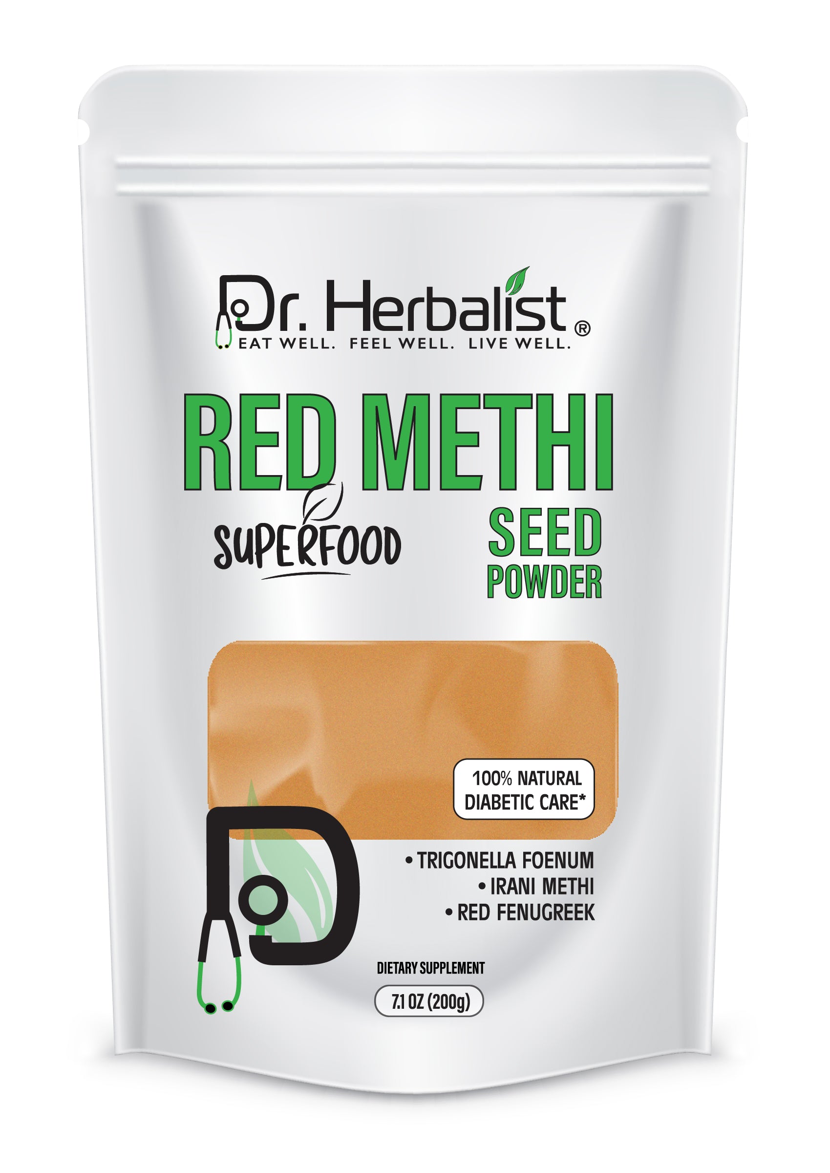 DR. HERBALIST Red Methi Powder 200g